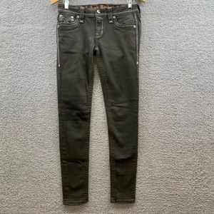 Rock Revival “Celinda” Black/ Grey Skinny Size 27